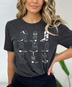 Cowgirl Boots Shirt, Country Concert Tee