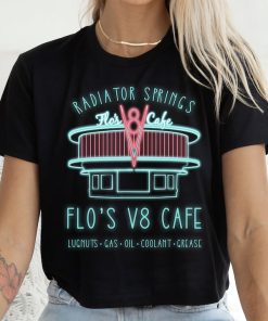 Disney Pixar Cars Flo's V8 Cafe Poster Graphic T-Shirt