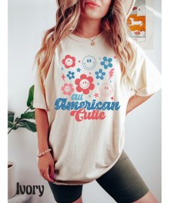 Comfort Colors® All American Cutie Shirt, Cute 4th of July Tee