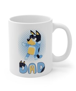 Bandit Heeler Ceremic Mug, Bluey Mug, Bluey Dad Coffee Cup