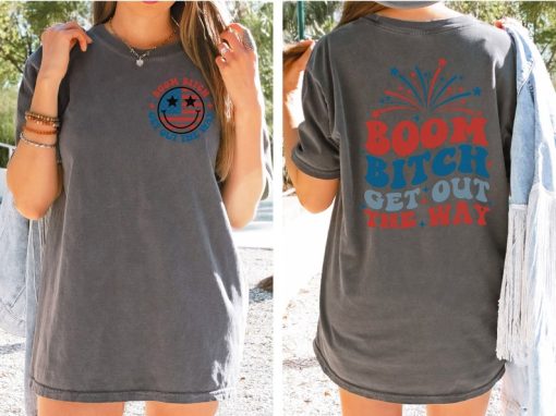 Retro America Shirt, 4th Of July Shirt, Independence Day, Fireworks