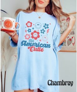 Comfort Colors® All American Cutie Shirt, Cute 4th of July Tee