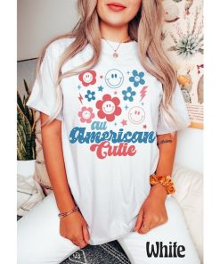 Comfort Colors® All American Cutie Shirt, Cute 4th of July Tee