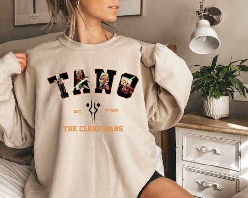 Tano Sweatshirt, Jedi Sweatshirt, Star Wars Shirt, Ahsoka Tano Shirt