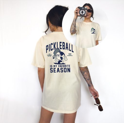 Retro Comfort Colors Tee, Pickleball , Summer, Sports Shirt