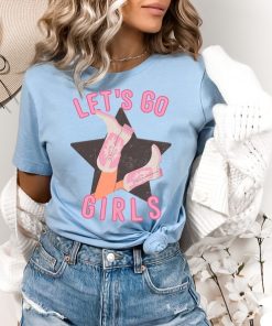 Let's Go Girls Child Shirt, Kids Graphic Tee, Rodeo Graphic Tee