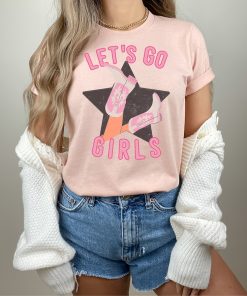 Let's Go Girls Child Shirt, Kids Graphic Tee, Rodeo Graphic Tee