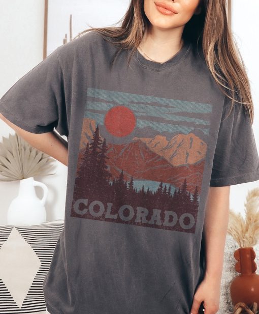 Colorado Tee, Colorado Graphic Tee, Rocky Mountains, Colorado