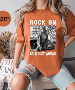 Rock On Gold Dust Woman Stevie Nicks Gifts For Men Women Girls Comfort