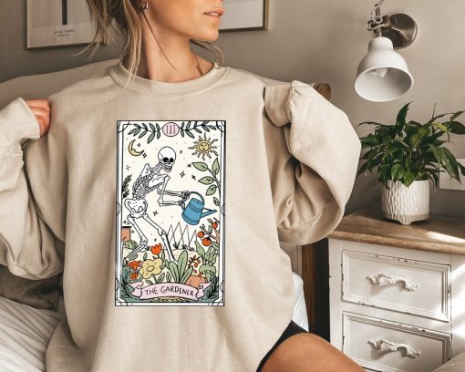 The Gardener Tarot T-Shirt, Gardening Shirt, Tarot Card Shirt