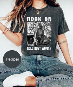 Rock On Gold Dust Woman Stevie Nicks Gifts For Men Women Girls Comfort