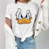 Donald Duck Angry Grumpy This Is My Happy Face T-shirt