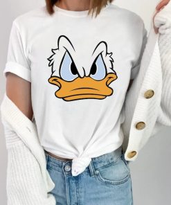 Donald Duck Angry Grumpy This Is My Happy Face T-shirt