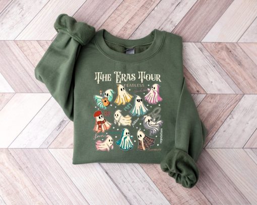 The Eras tour Ghost Shirt, Eras tour sweatshirt, ghost halloween Shirt