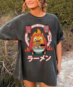 Vintage Studio Ghibli Calcifer Y2K Top