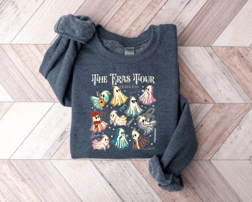 The Eras tour Ghost Shirt, Eras tour sweatshirt, ghost halloween Shirt