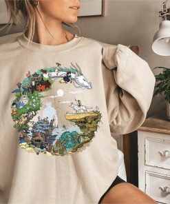 Spirited Away Studio Ghibli Sweatshirt, Hayao Miyazaki