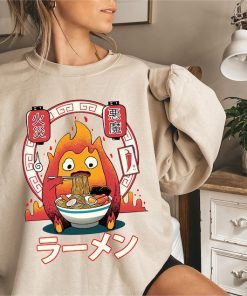 Vintage Studio Ghibli Calcifer Y2K Top