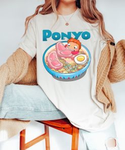 Studio Ghibli Ponyo Y2K Shirt, Howls Moving Castle Vintage Sweatshirt