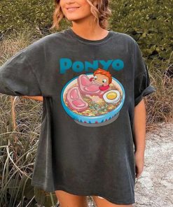 Studio Ghibli Ponyo Y2K Shirt, Howls Moving Castle Vintage Sweatshirt