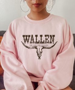 Wallen Western Sweatshirt, Retro Wallen Western Sweatshirt