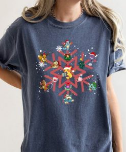 Comfort Colors® PKM Christmas Snowflake Shirt