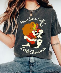 Disney Have Your Self A Little Christmas Goofy Santa Christmas Shirt