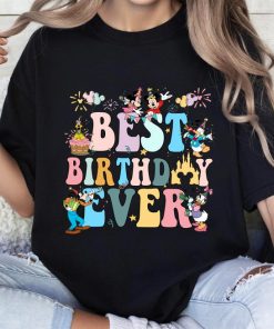 Disney Mickey and Friends Best Birthday Ever shirt