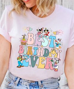 Disney Mickey and Friends Best Birthday Ever shirt