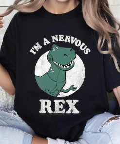 Disney Pixar Toy Story I'm A Nervous Rex Dinosaur T-Shirt