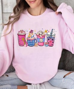 Disney Alice In Wonderland Coffee Cup Drinks Shirt