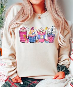 Disney Alice In Wonderland Coffee Cup Drinks Shirt