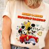 Cute Disney Mickey and Minnie's Runaway Railway Chuuby Pulo Shirt