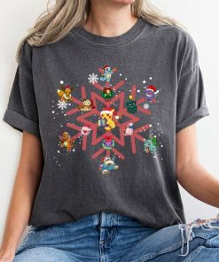 Comfort Colors® PKM Christmas Snowflake Shirt