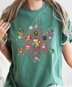 Comfort Colors® PKM Christmas Snowflake Shirt