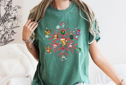 Comfort Colors® PKM Christmas Snowflake Shirt