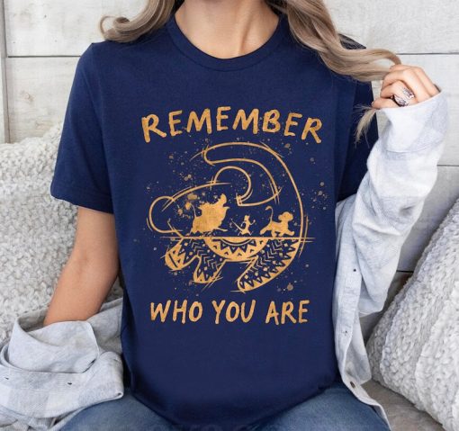 Disney The Lion King Simba Remember Who You Are Hakuna Matata Poster T