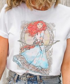 Disney Brave Merida Watercolor Nouveau Graphic T-Shirt