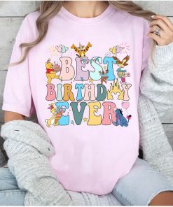 Disney Winnie The Pooh Best Birthday Ever Shirt