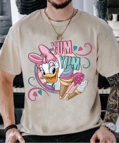 Disney Yum Yum Daisy Duck Portrait T-Shirt, Mickey and Friends