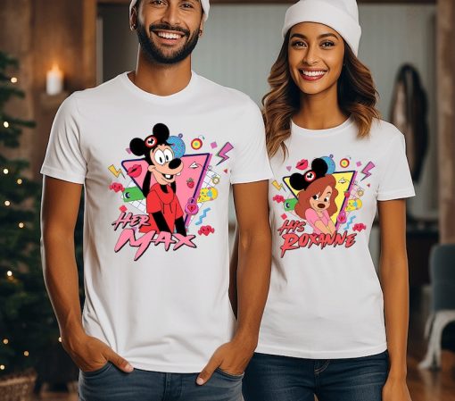 Disney Her Max and His Roxanne Couple Shirt