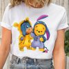 Disney Winnie The Pooh Cute Pooh and Eeyore Cosplay Best Friends Shirt