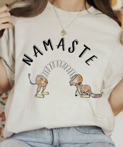 Disney Pixar Toy Story Slinky Dog Namaste Stretch Poster Shirt