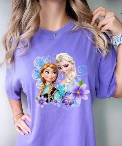 Comfort Colors® Disney Frozen Sisters Shirt, Elsa And Anna T-Shirt