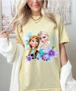 Comfort Colors® Disney Frozen Sisters Shirt, Elsa And Anna T-Shirt