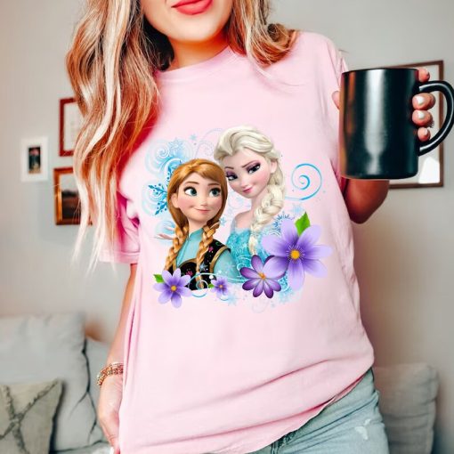 Comfort Colors® Disney Frozen Sisters Shirt, Elsa And Anna T-Shirt