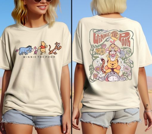 Retro Winnie The Pooh And Friends Sweatshirt