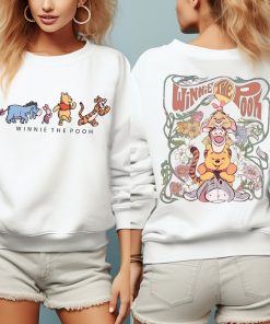 Retro Winnie The Pooh And Friends Sweatshirt