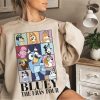 Bluey The Eras Tour Crewneck Sweatshirt, Bluey Bingo Eras Tourn Shirts