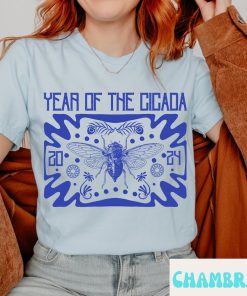 Cicada Comfort Colors Shirt 2024 Dark Academia Gifts Year of The